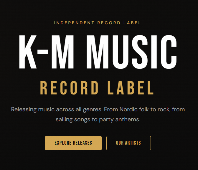 K-M Music – Record Label